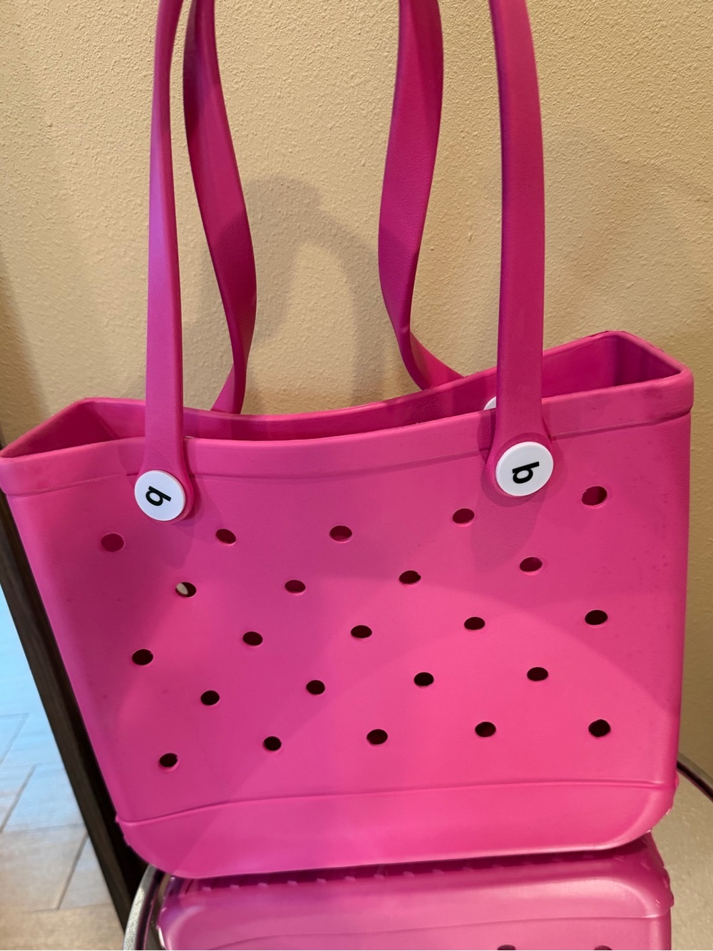 Pink Tote Bag